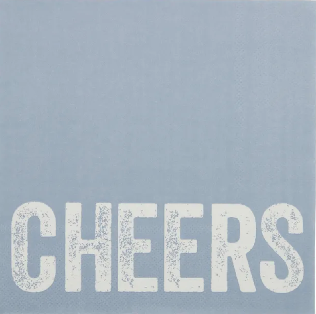 Napkin 20pk Cheers / Blue