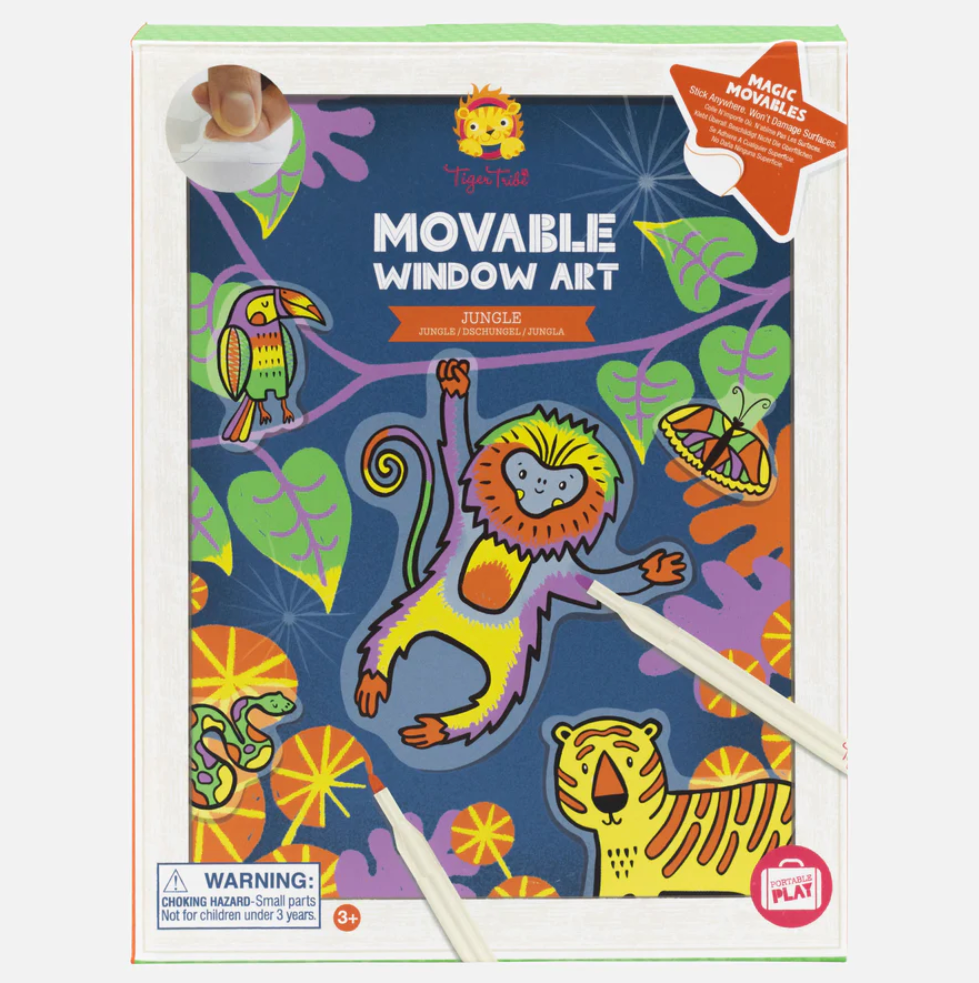 Movable Window Art - Jungle