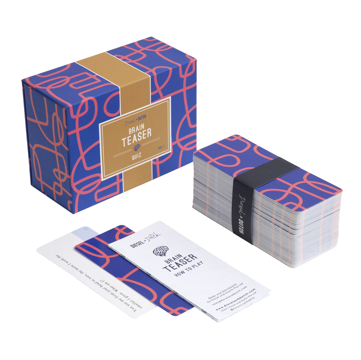 Brain Teaser Trivia Box