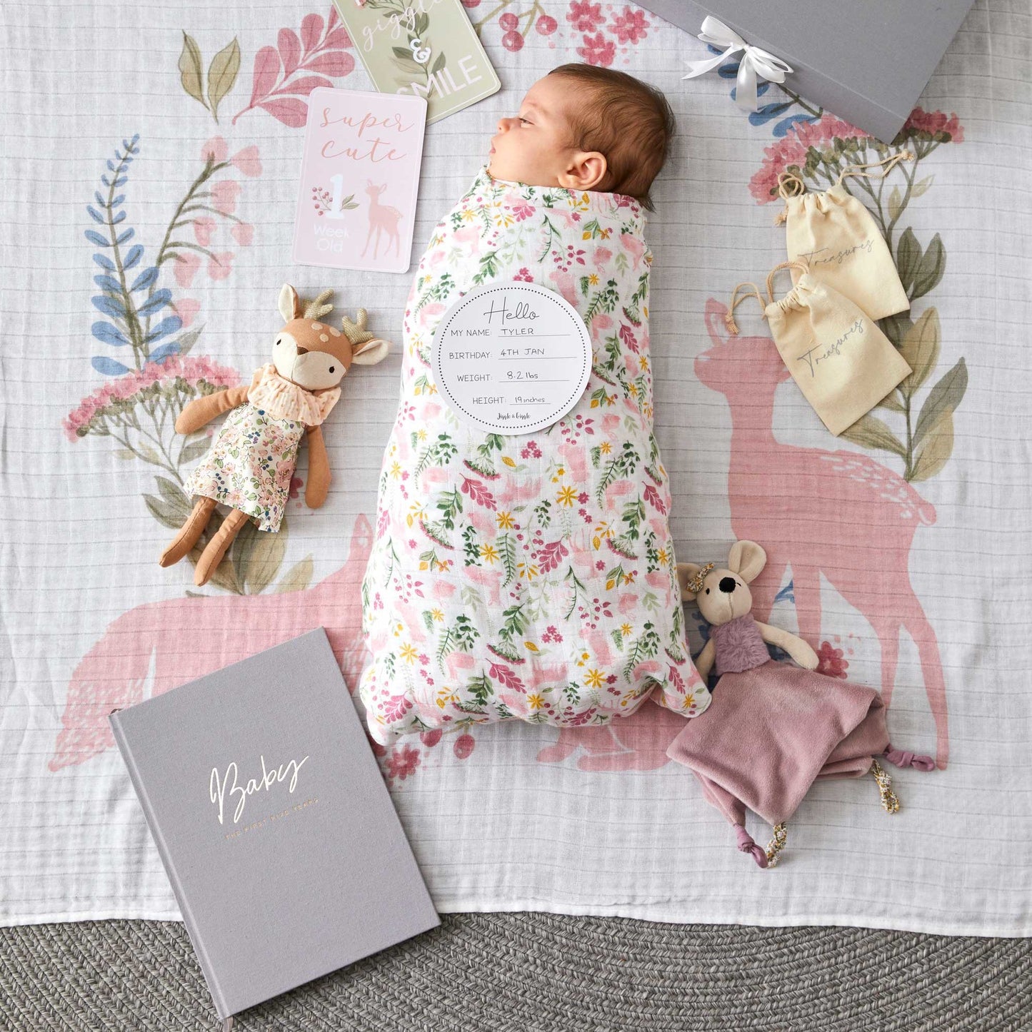 Baby A4 Journals 2 Asst Colours
