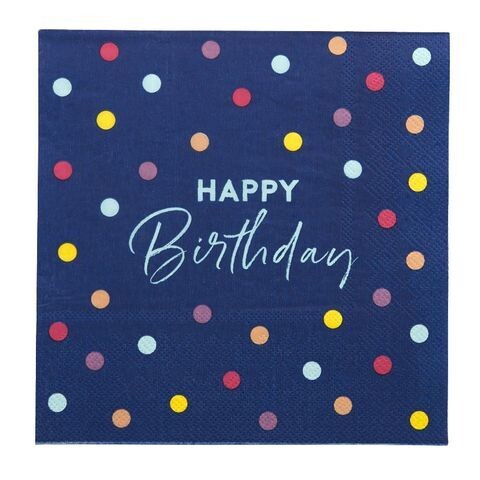 Birthday Napkins