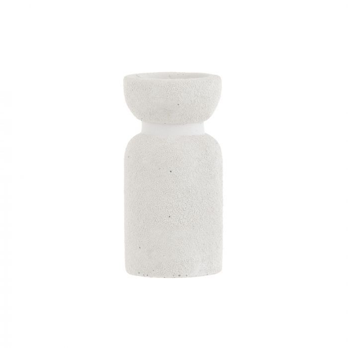 Emporium Mesaria Candle Holder 7X7X14CM White