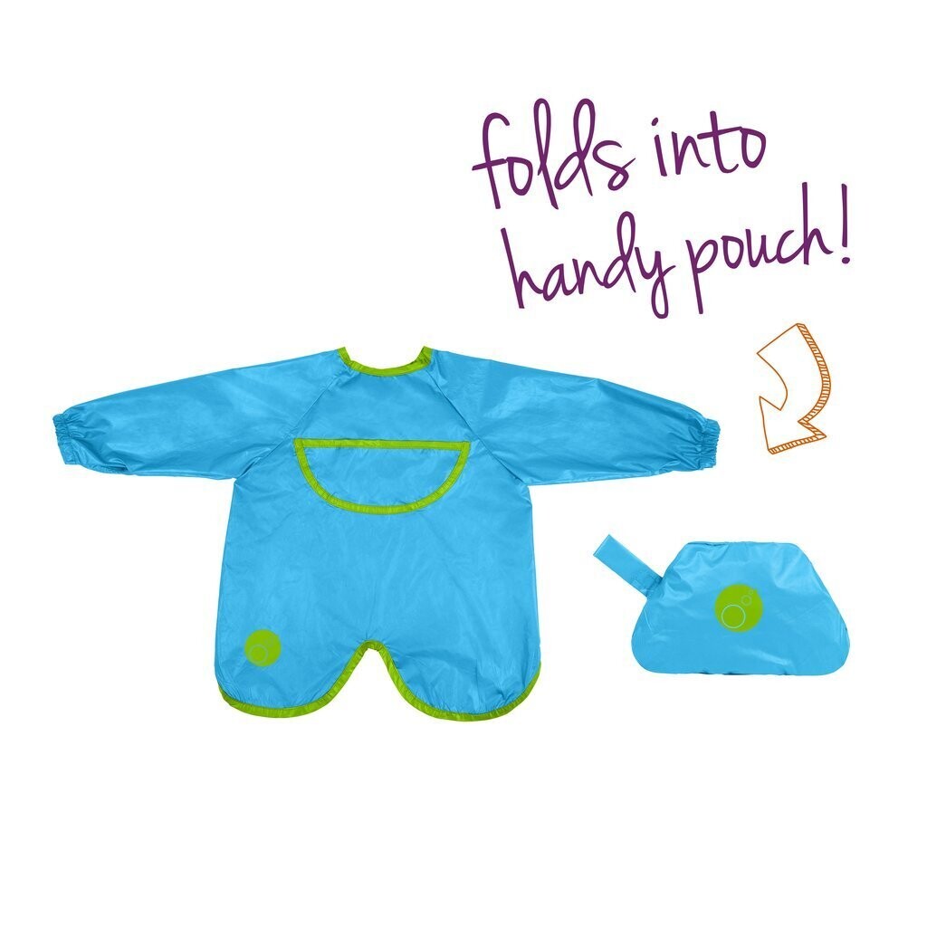 B.Box Smock Bib (6m-2yr) - ocean breeze
