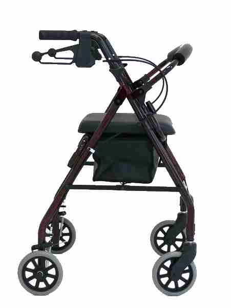 WALKER HAND BRAKE 6" RED