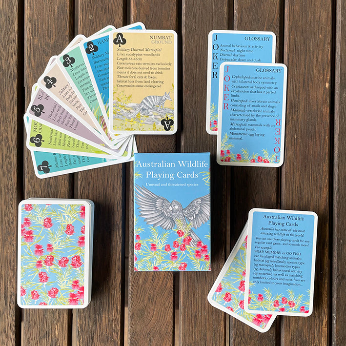 Fabriculture Australian Wildlife Playing Cards