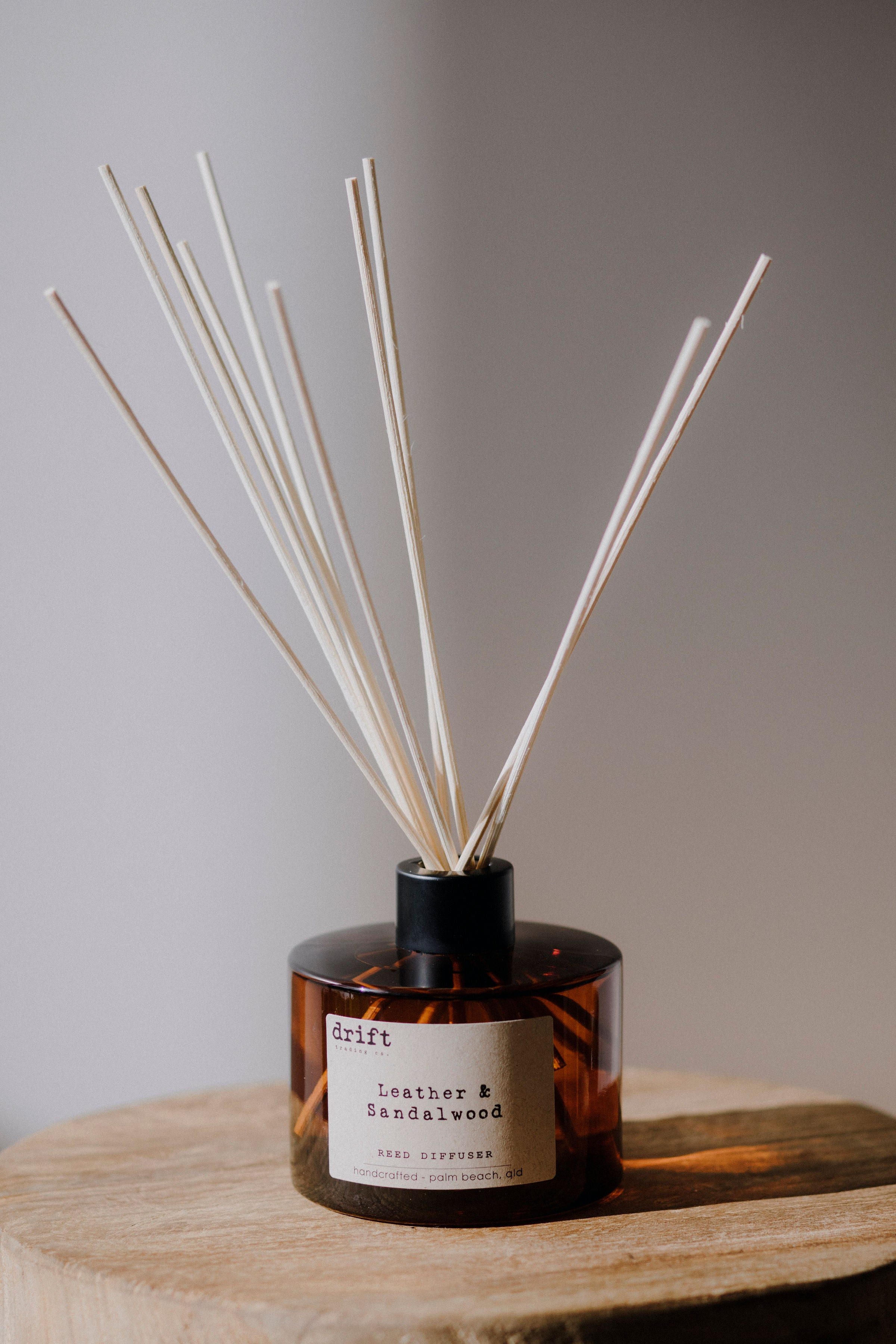 Reed Diffuser - Leather & Sandalwood