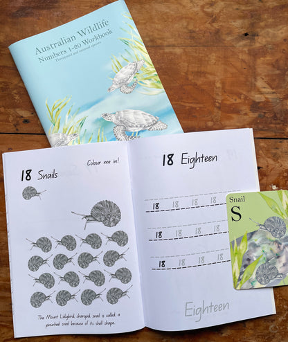Fabriculture Wildlife Early Learning Workbooks