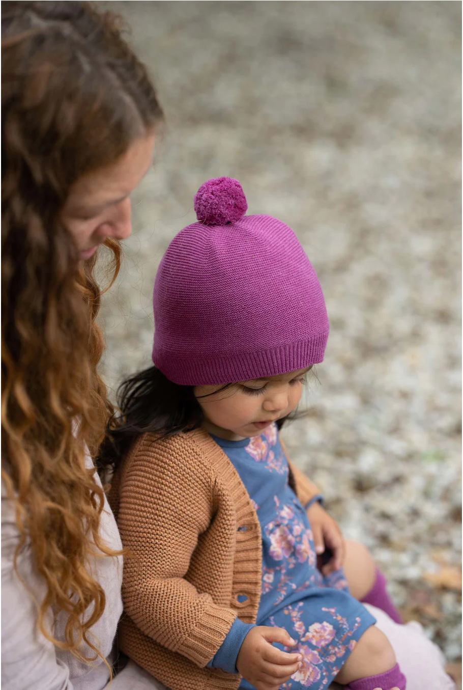 Toshi Organic Beanie Love - Violet