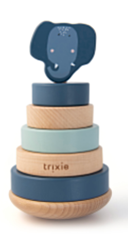 Trixie Wooden Stacking Toy - Elephant
