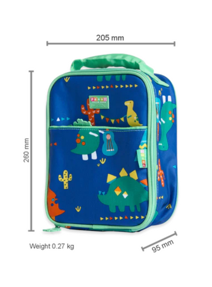 Large Insulated Lunch Bag - Dino Rock