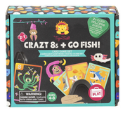 Crazy 8s + Go Fish! - Card Game Set