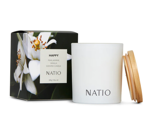 Natio Scented Candle - Happy