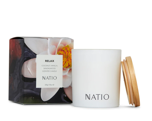 Natio Scented Candle - Relax