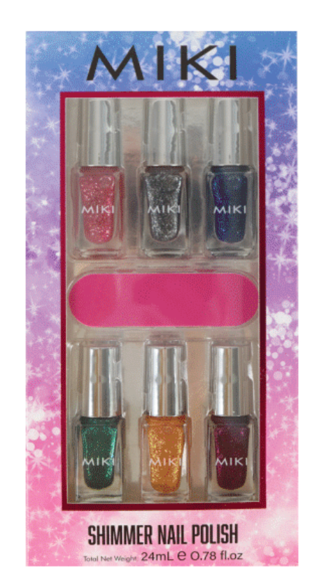 Miki Shimmer Nail Polish