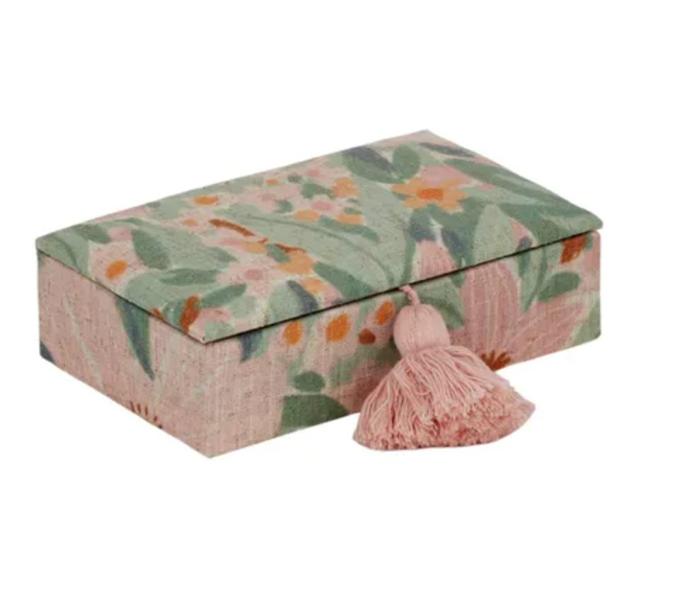 Charlie Fabric Jewellery Box