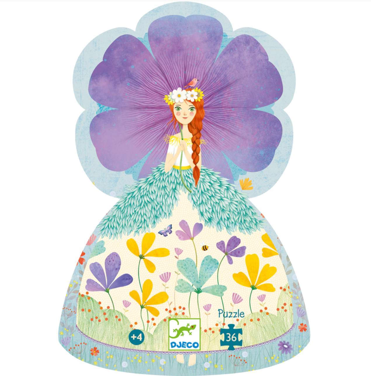 The Princess Of Spring 36pc Silhouette Puzzle