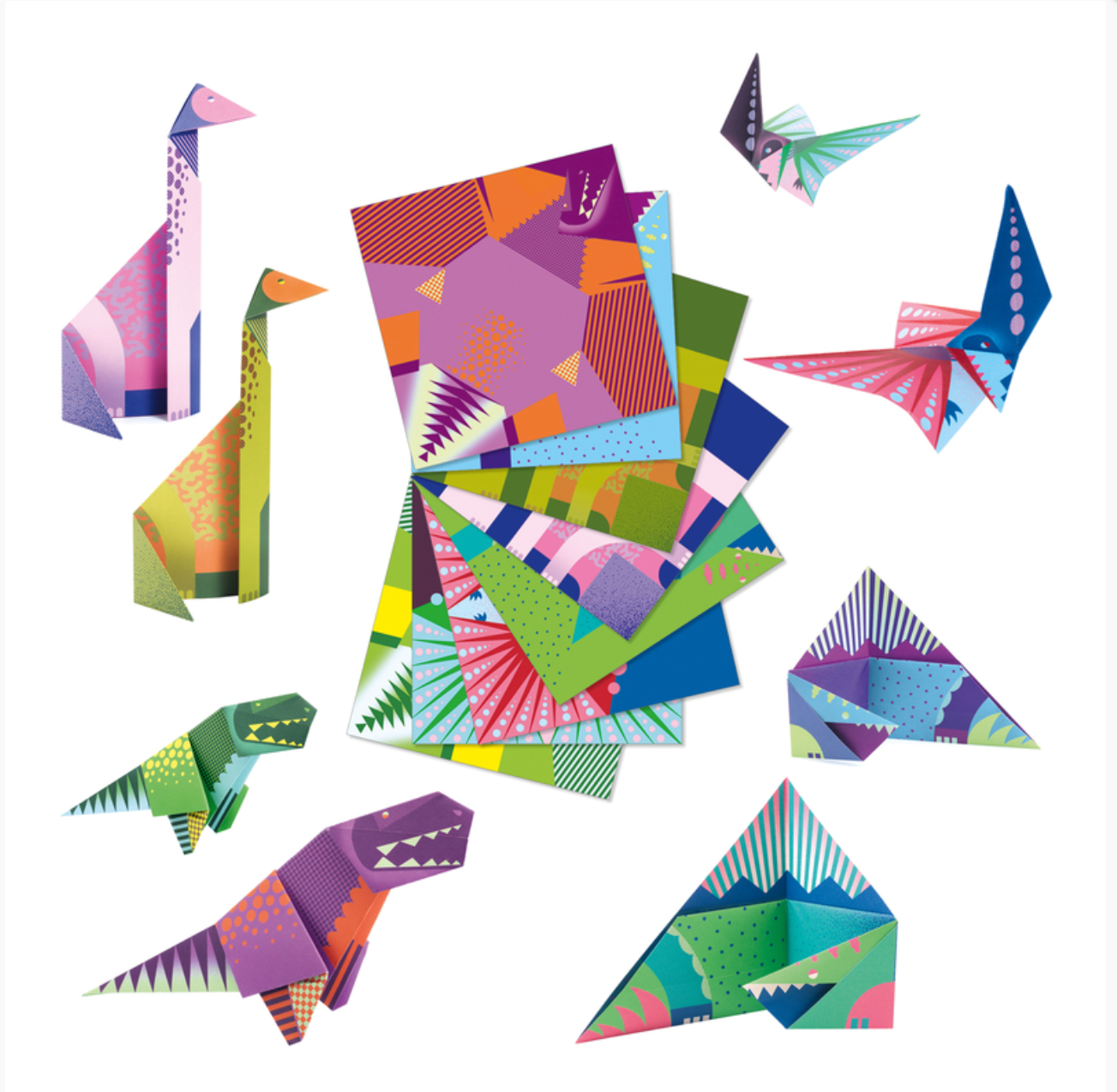 Dinosaurs Origami