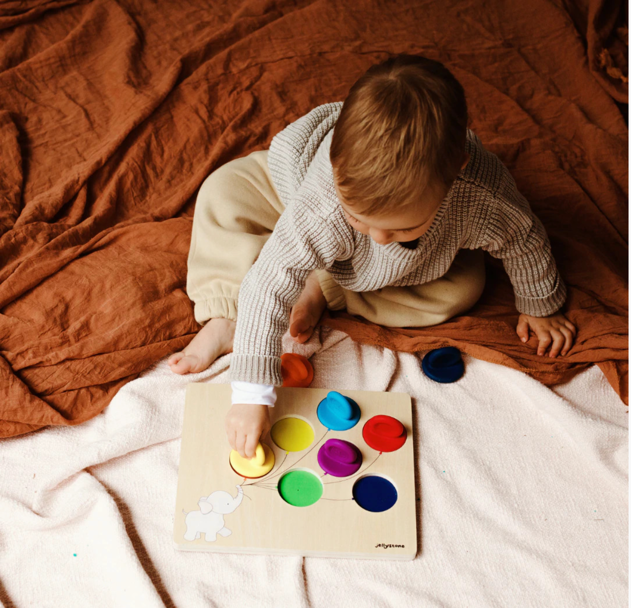 Jellystone Designs - Balloon Colour Sorter - Rainbow Bright