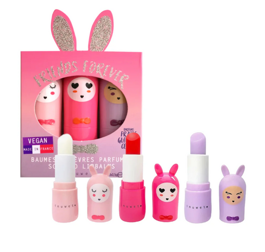 Fuchsia Bunny Lip Balm Set