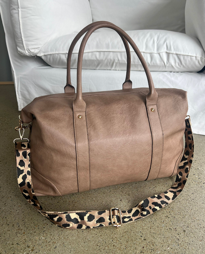 Alexis Tyler Weekender Travel Bag - Frappe