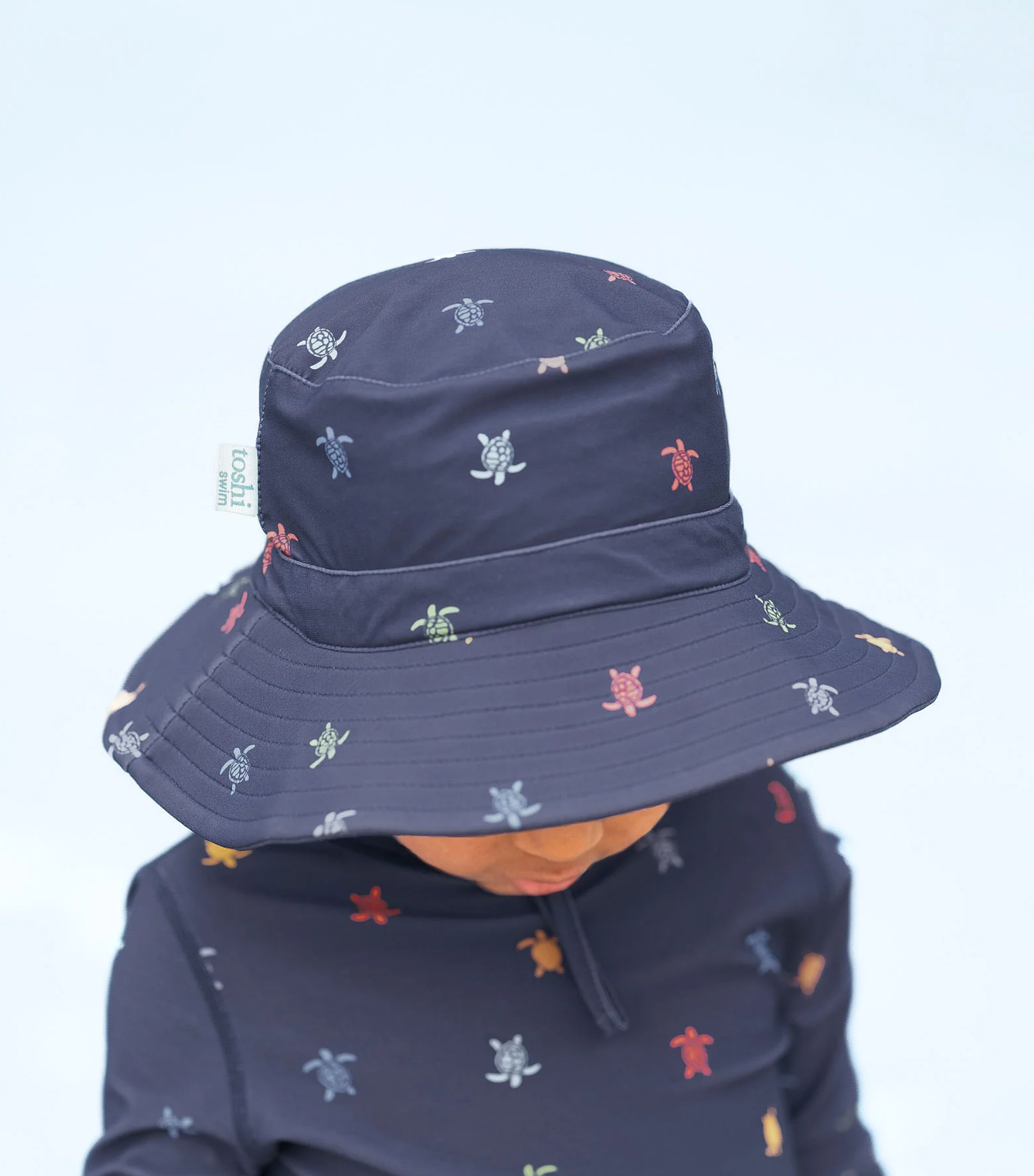 Toshi Swim Kids Sunhat - Turtle Island