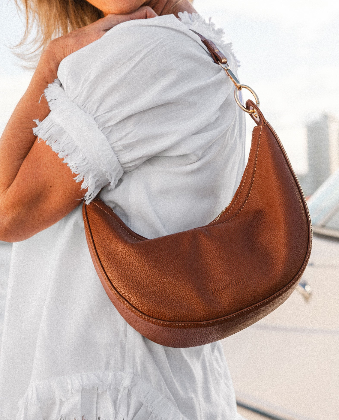 Corfu Handbag - Tan