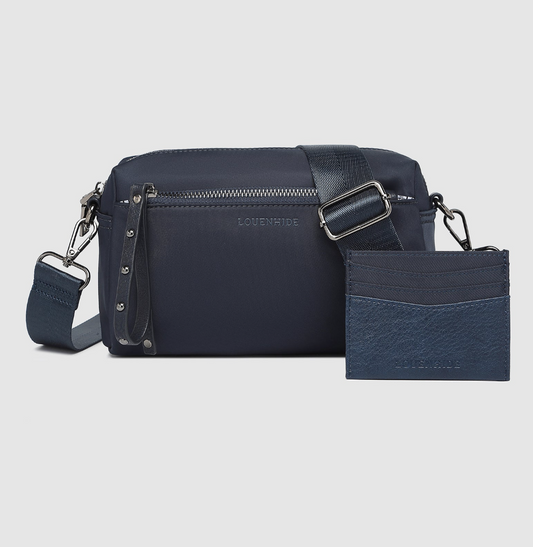 Rowie Nylon Crossbody Bag - Navy