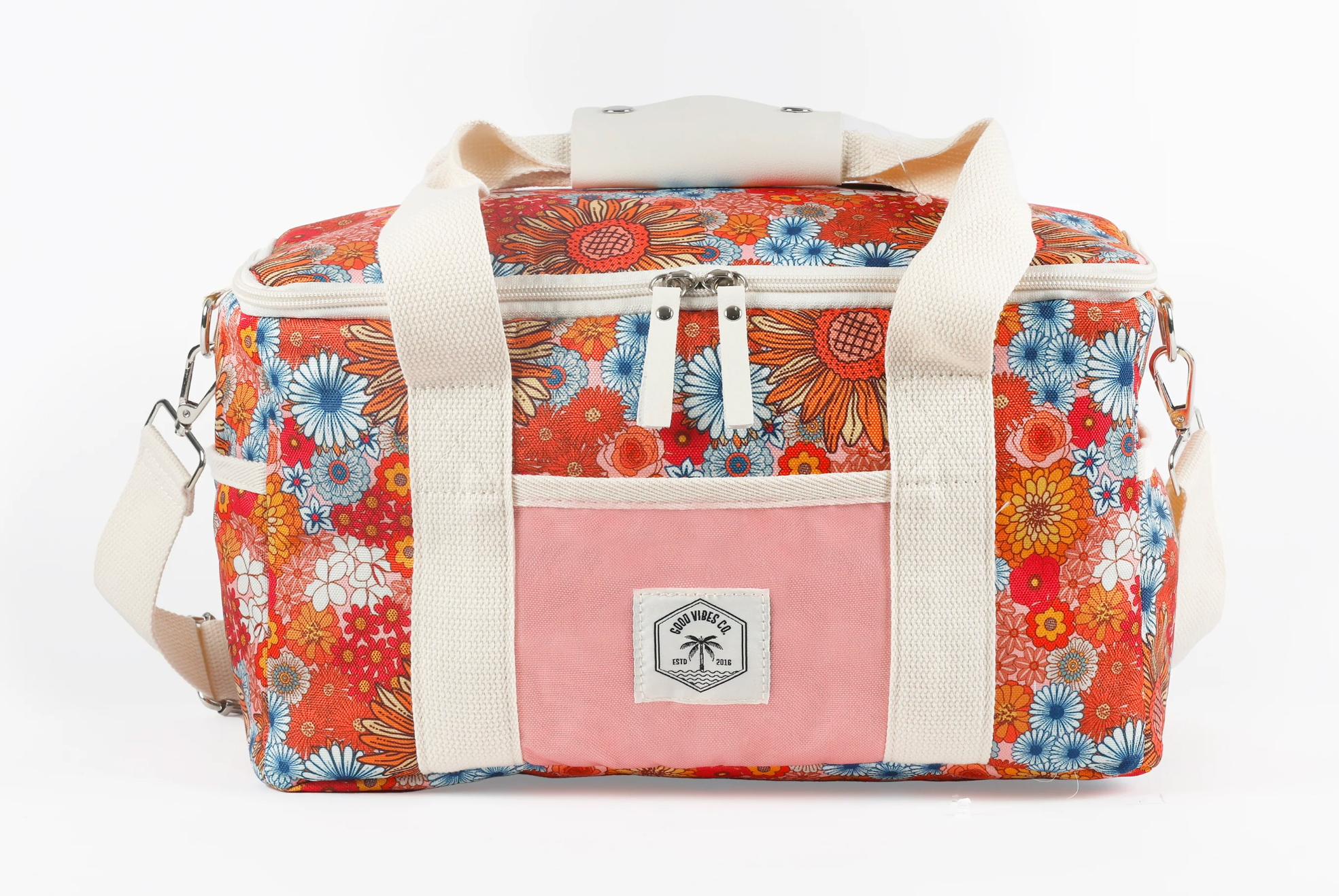 15 Can Deluxe Cooler Bag - Retro Summer