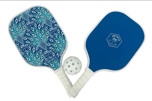 Pickle Ball 3pc Set - Peacock Paradise