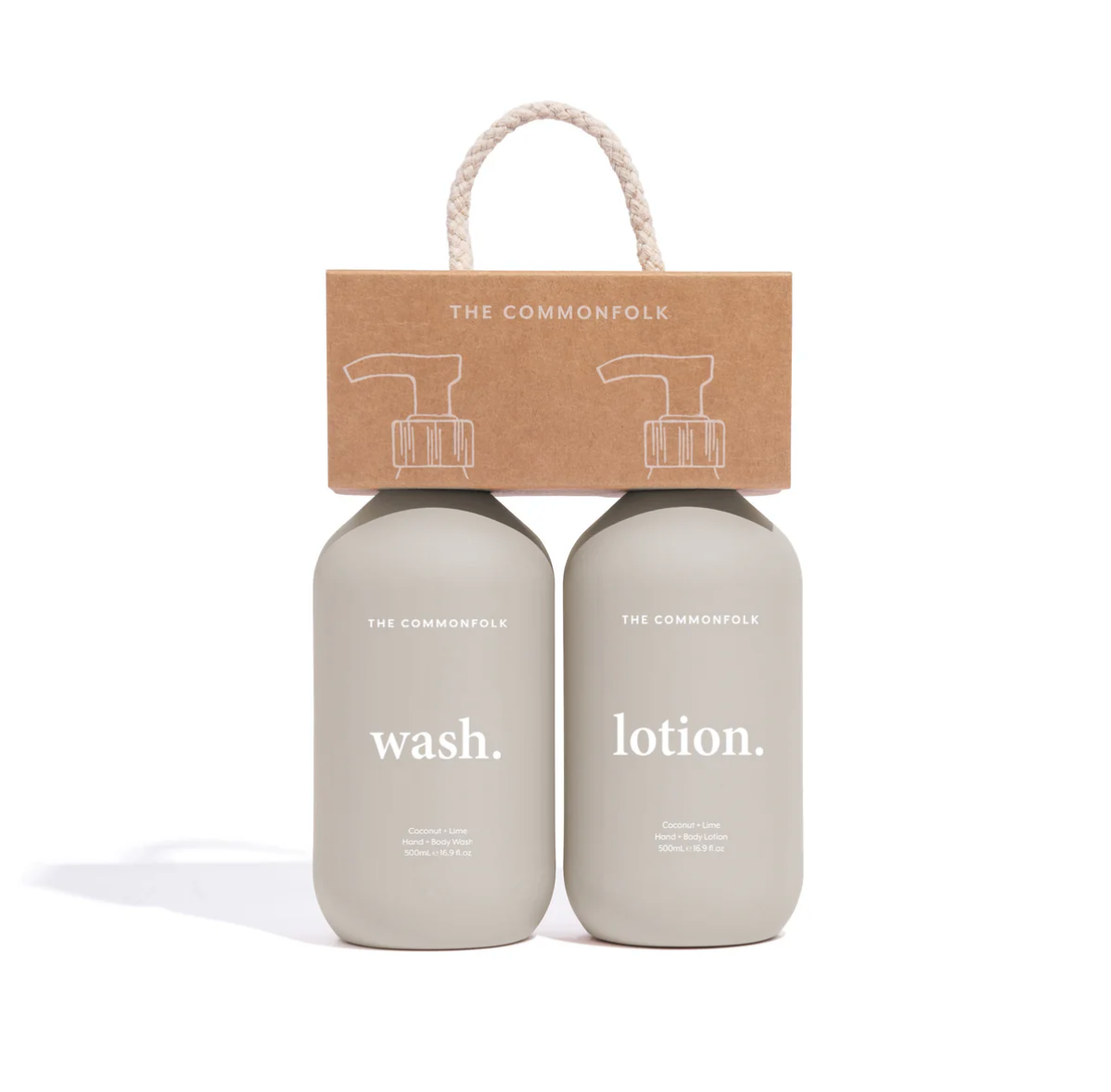 Keep It Simple Wash+Lotion Kit - Pumice