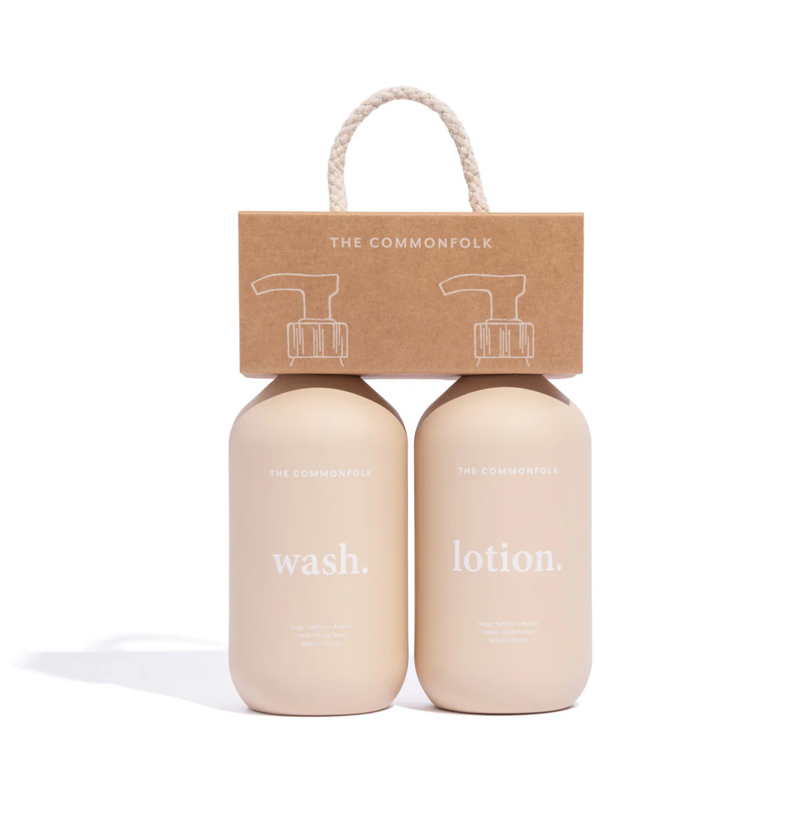 Wash + Lotion Kit - Keep It Simple / NUDE