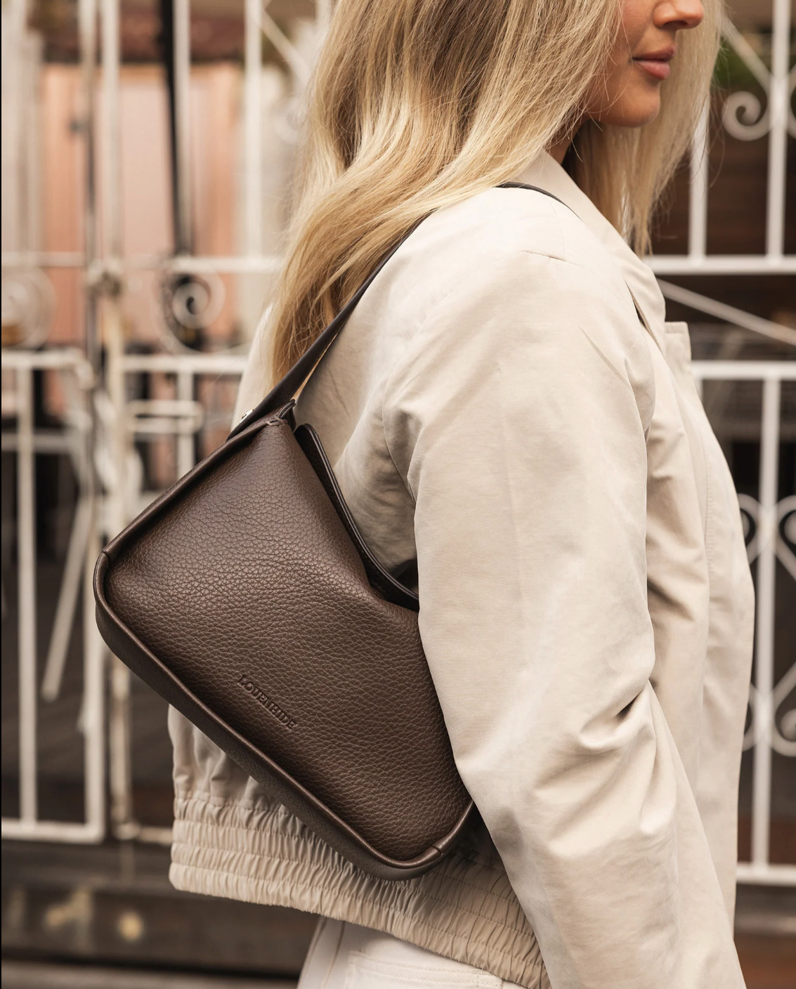 Maddie Shoulder Bag - Chocolate