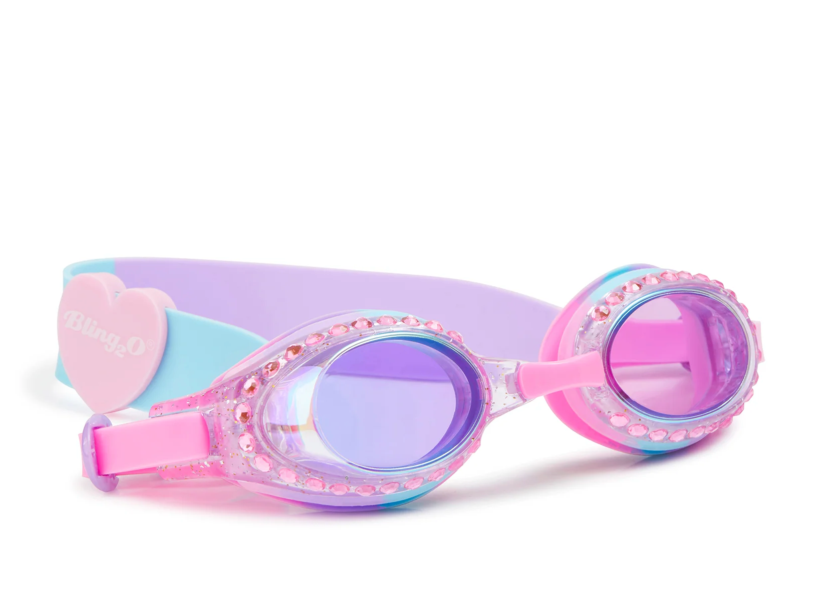 Bubblegum Blue Swim Goggles