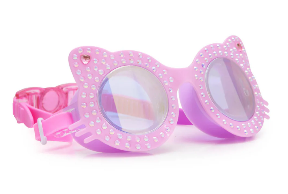 Kitten Pawprint Swim Goggles