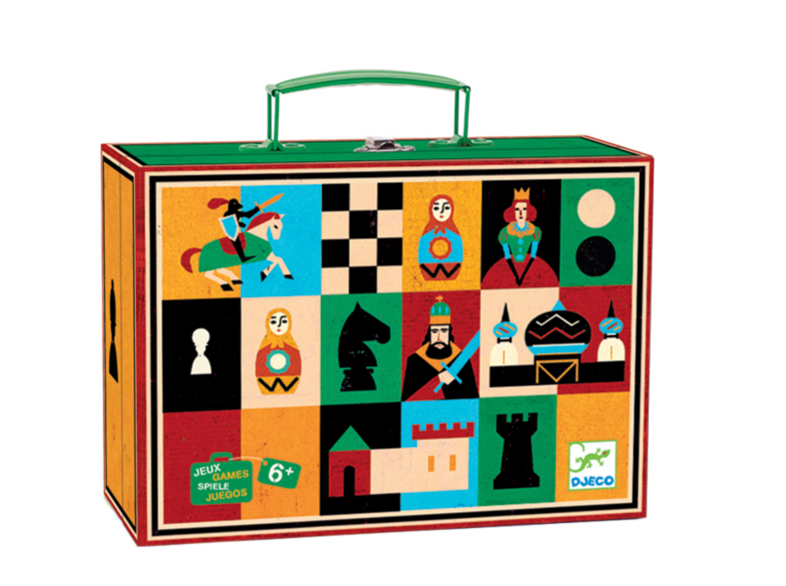 Chess & Checkers Board Game