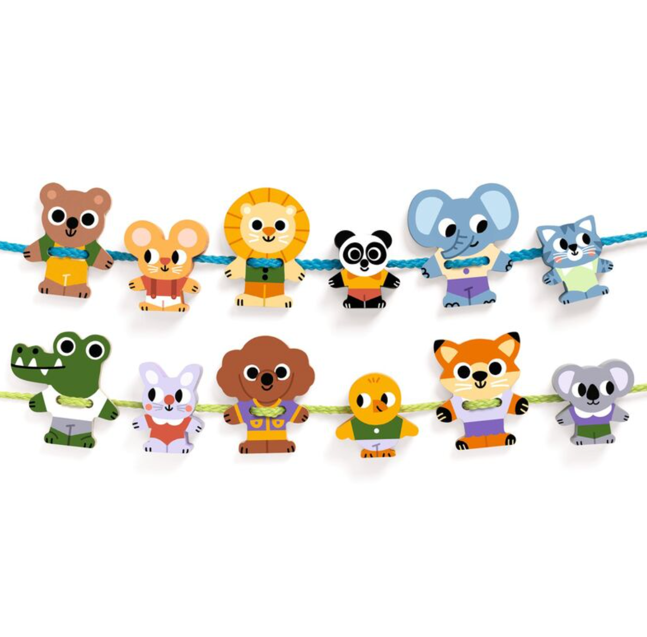 FilaFriends Wooden Lacing Set