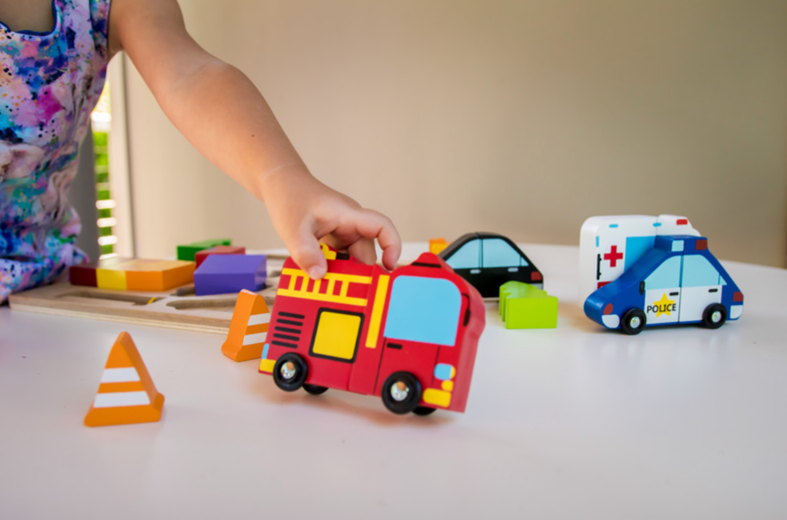 Vehicle Puzzle with Magnets