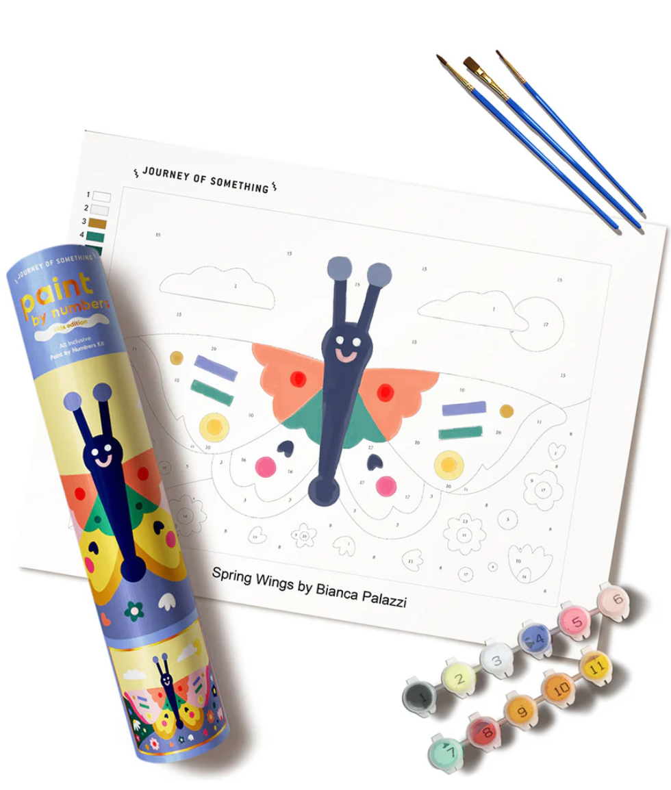 Kids Paint By Numbers - Spring Wings