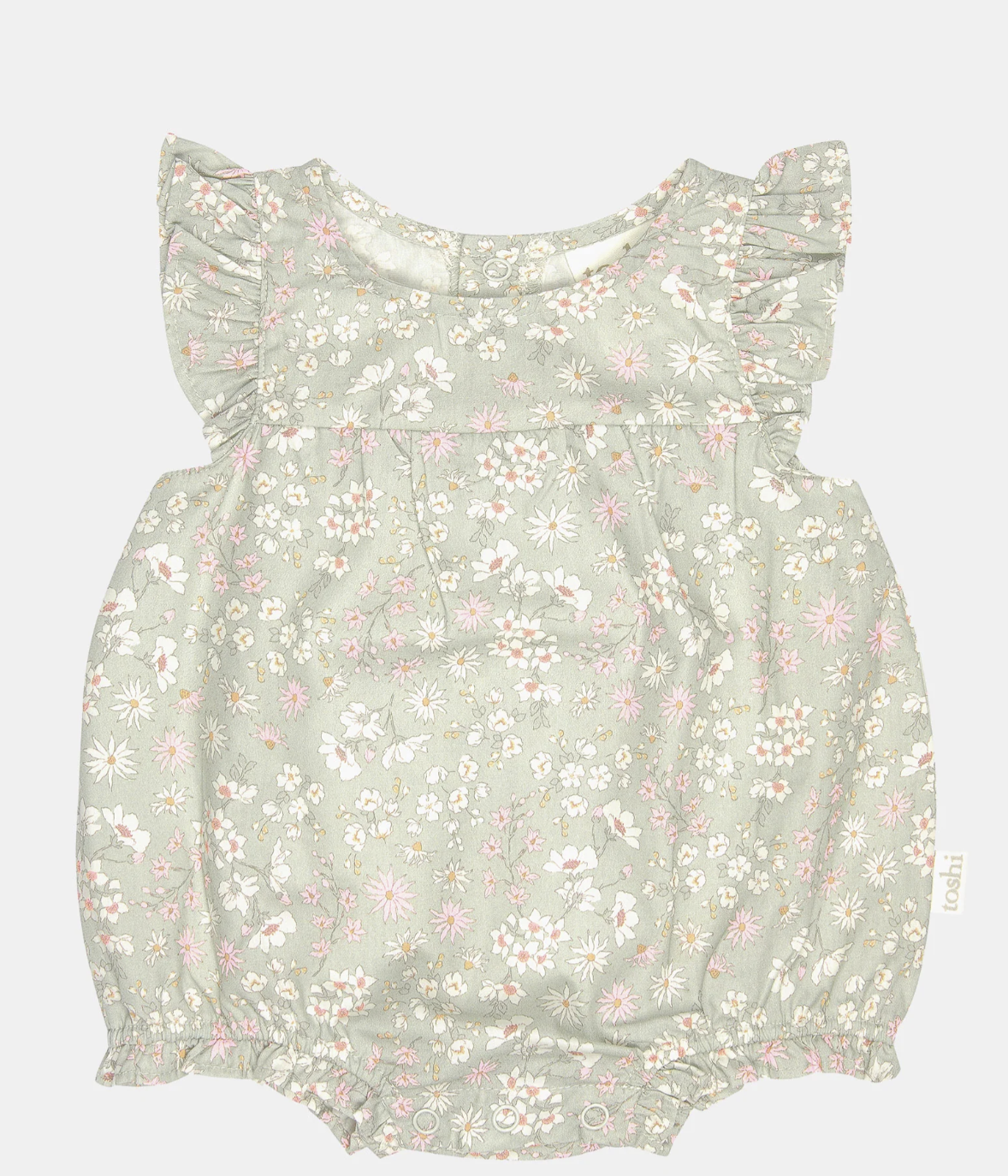 Toshi Baby Romper Eva - Thyme