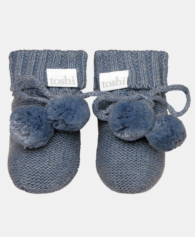 Toshi Organic Booties Marley - Moonlight