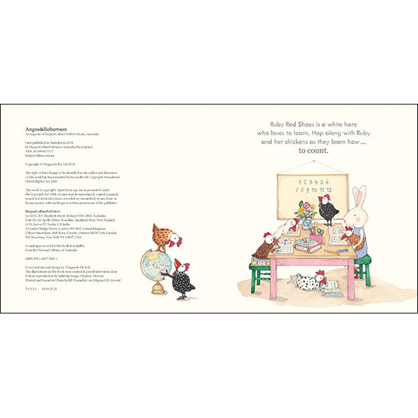 Ruby Red Shoes - Counting Book
