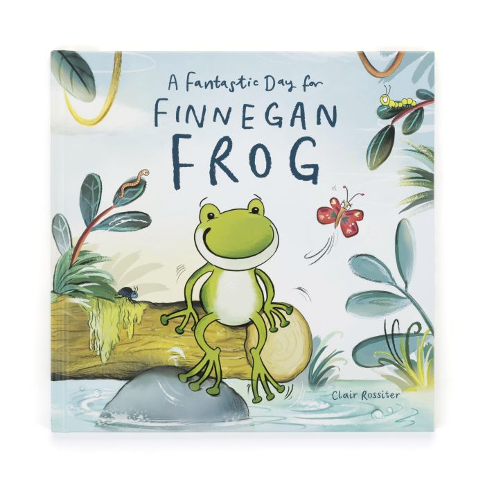 Jellycat - A Fantastic Day for Finnegan Frog Book