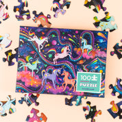 Holographic Puzzle 100 pc - Unicorn Galaxy