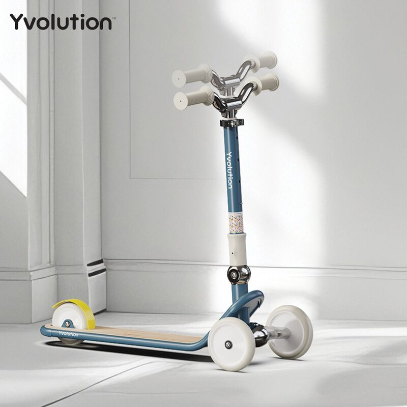 Glider Scooter Classic Blue 3 wheel scooter