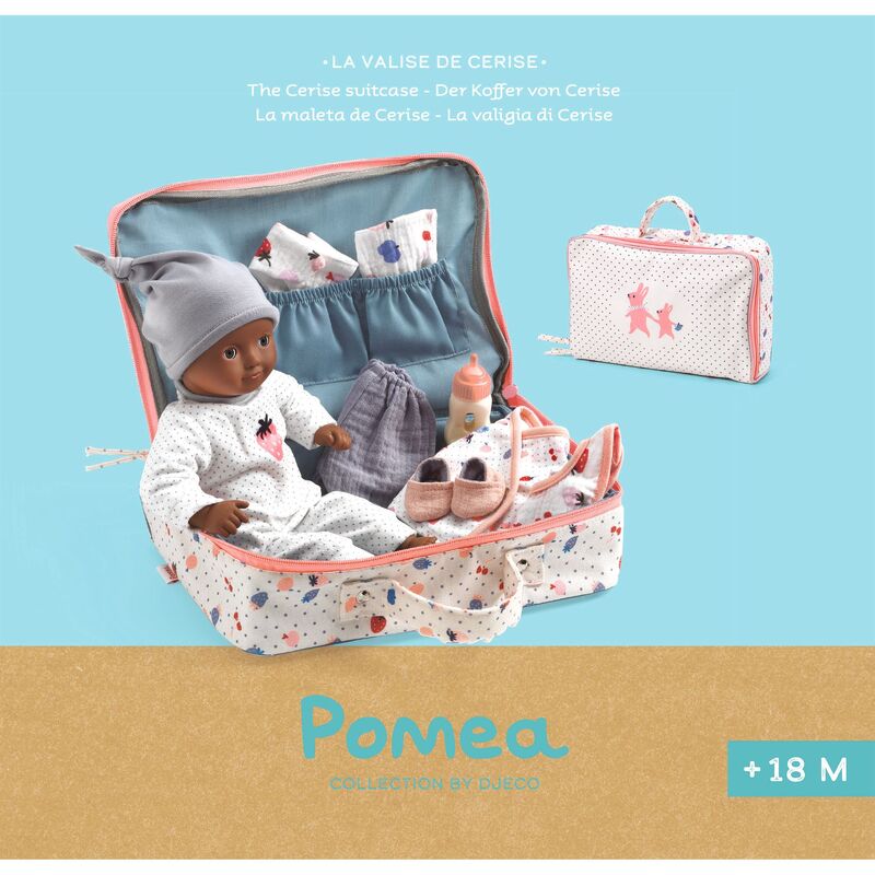 Baby Pomea Cerise's Suitcase