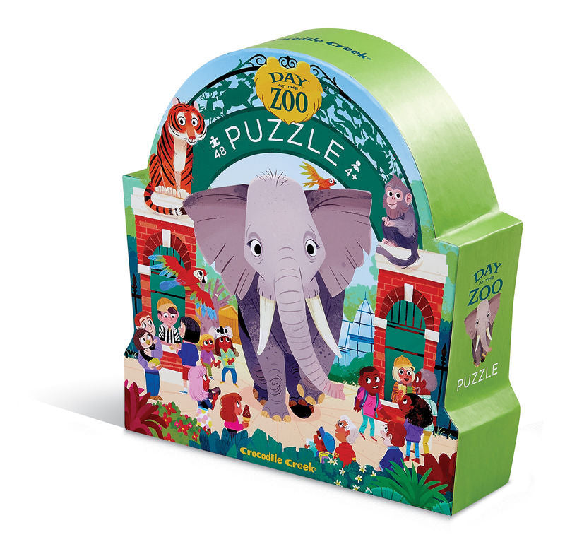 Day at the Museum Puzzle 48 pc - Zoo