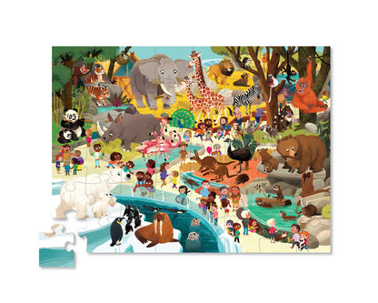 Day at the Museum Puzzle 48 pc - Zoo