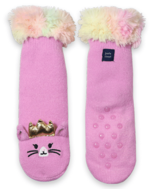 Foote Street Cat Slipper Socks