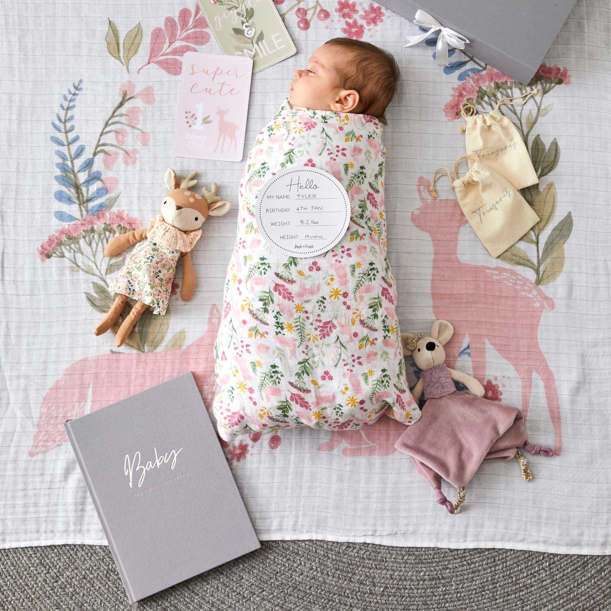 Baby A4 Journals 2 Asst Colours