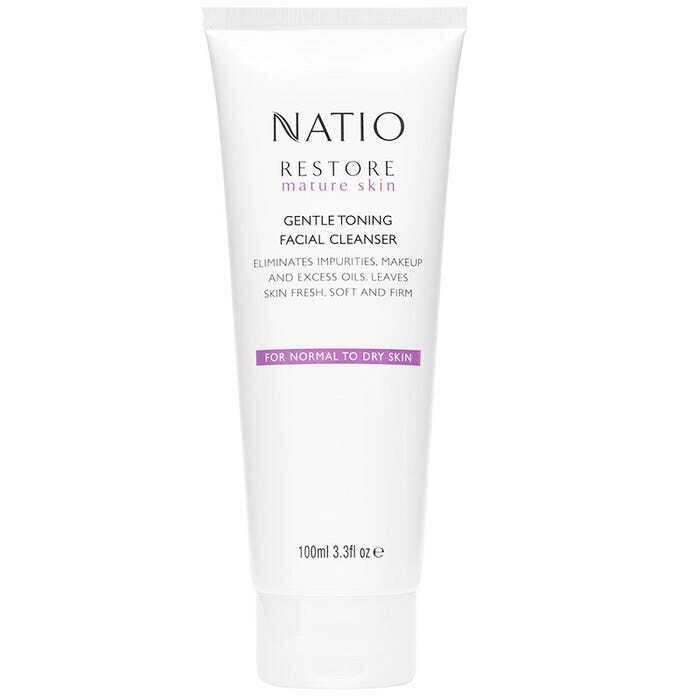Natio Restore Gentle Toning Facial Cleanser 100ml